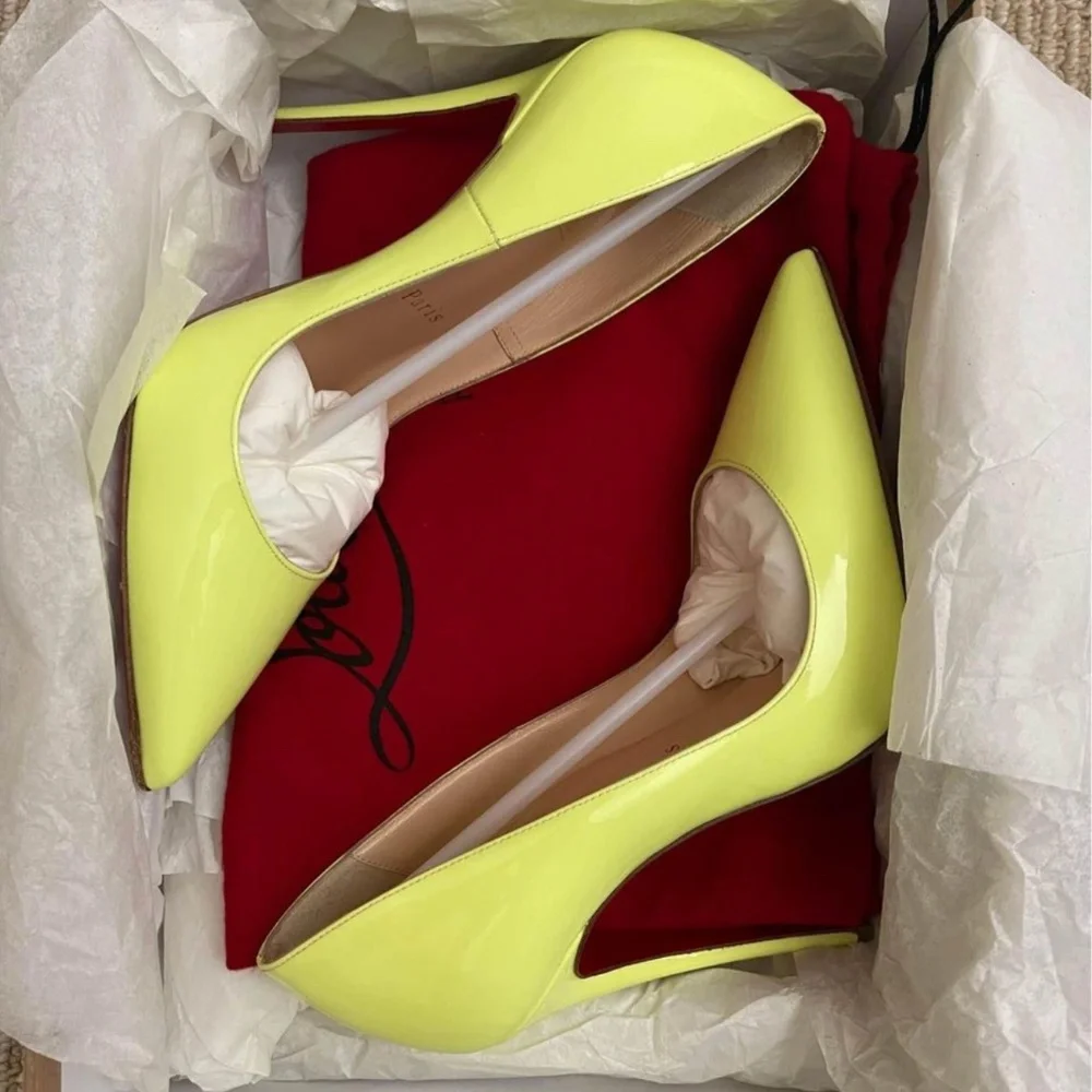Christian Louboutin So Kate 120mm Patent Heels - Picture 1 of 9